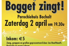 2016 Bogget zingt